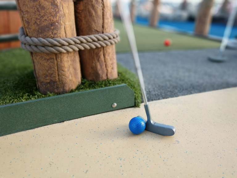Play mini golf for a good cause with Winning the Fight